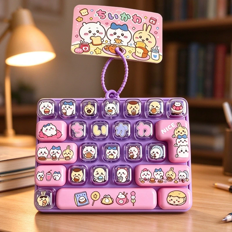 Phone Accessories Charms - HOT Chiikawa Series 26-Key Keychain Caps