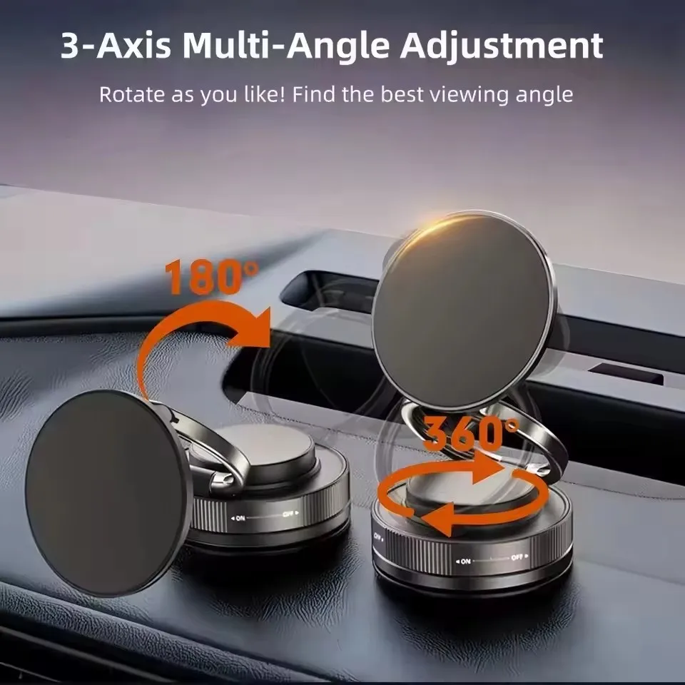 Upgraded 360°Vacuum Magnetic P - Phone Accessories Holder Car 评论和价格