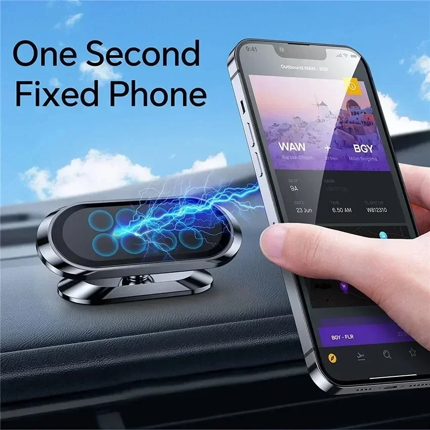 360° Magnetic Car Phone Holder - Phone Accessories Holder Car 评论和价格
