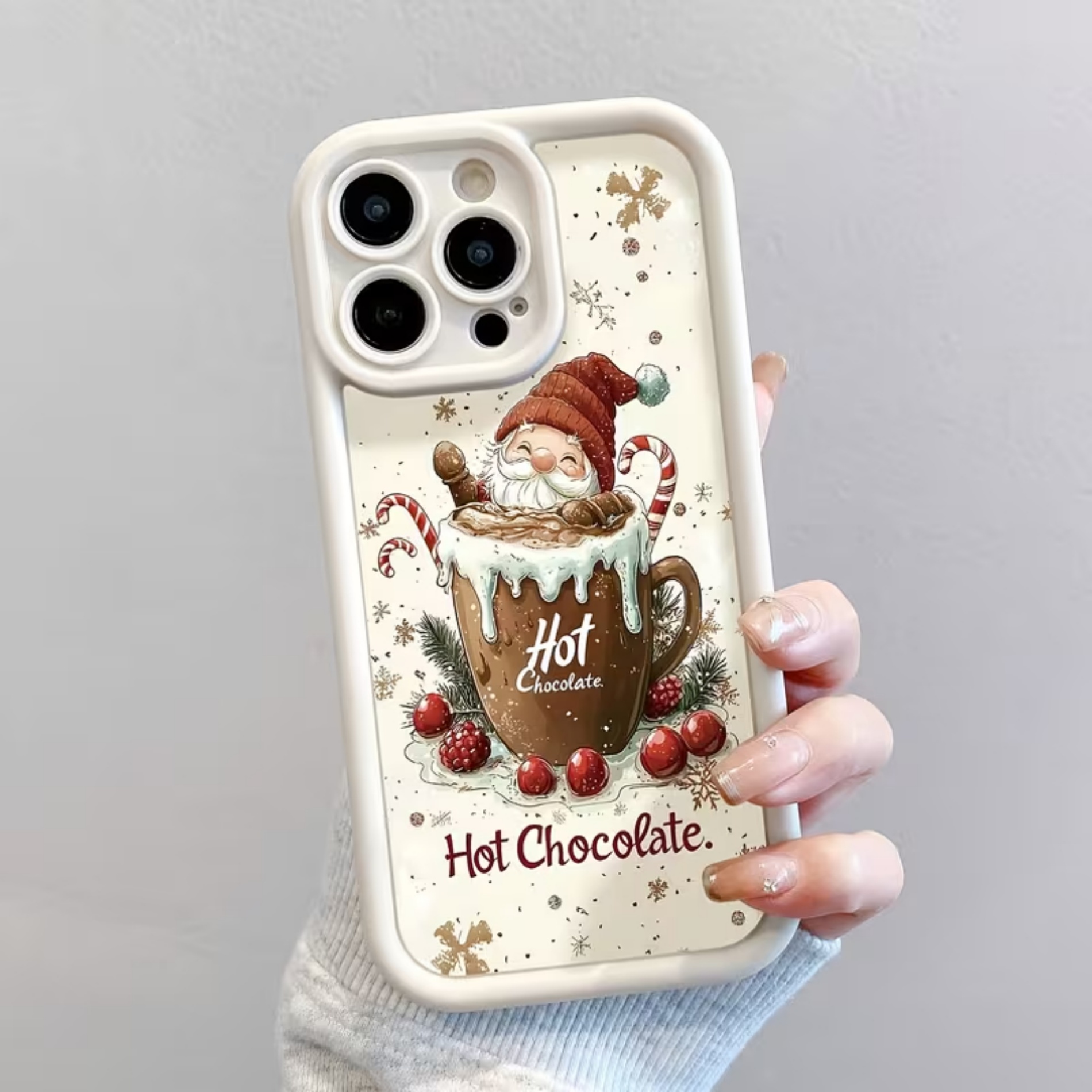 Silicone Cute Santa Claus Prin - Apple Iphone 15 评论和价格