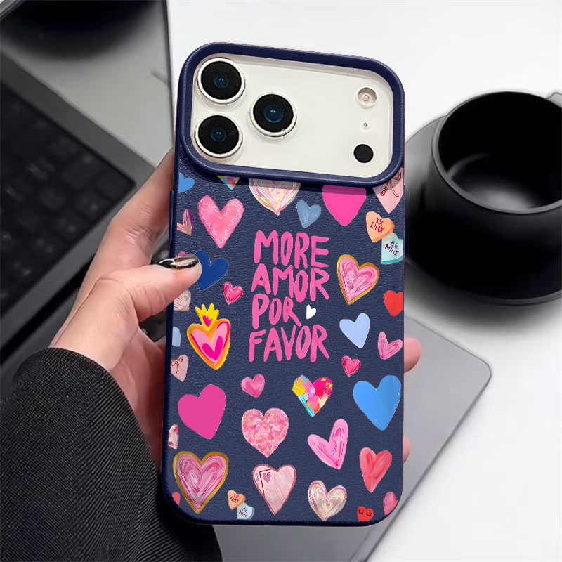 Heart Print Soft Phone Case Fo - Apple Iphone 15 评论和价格