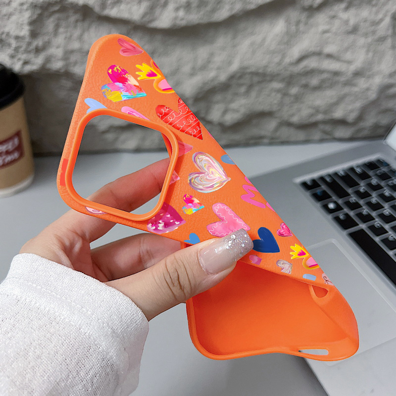 Heart Print Soft Phone Case Fo - Apple Iphone 15 评论和价格