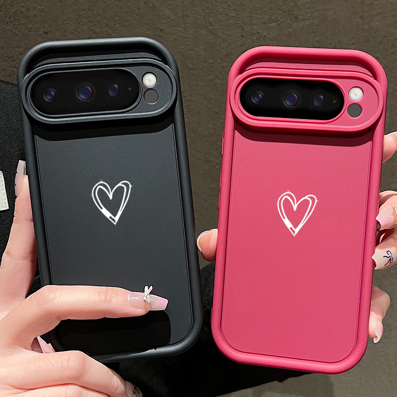Simple Love Pattern Soft Case  - Google Pixel 9 Pro 评论和价格