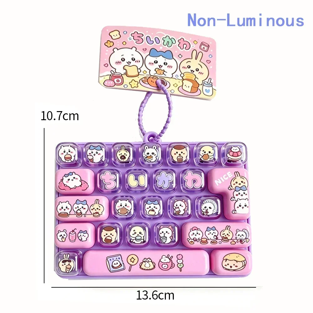 HOT Chiikawa Series 26-Key Key - Phone Accessories Charms 评论和价格