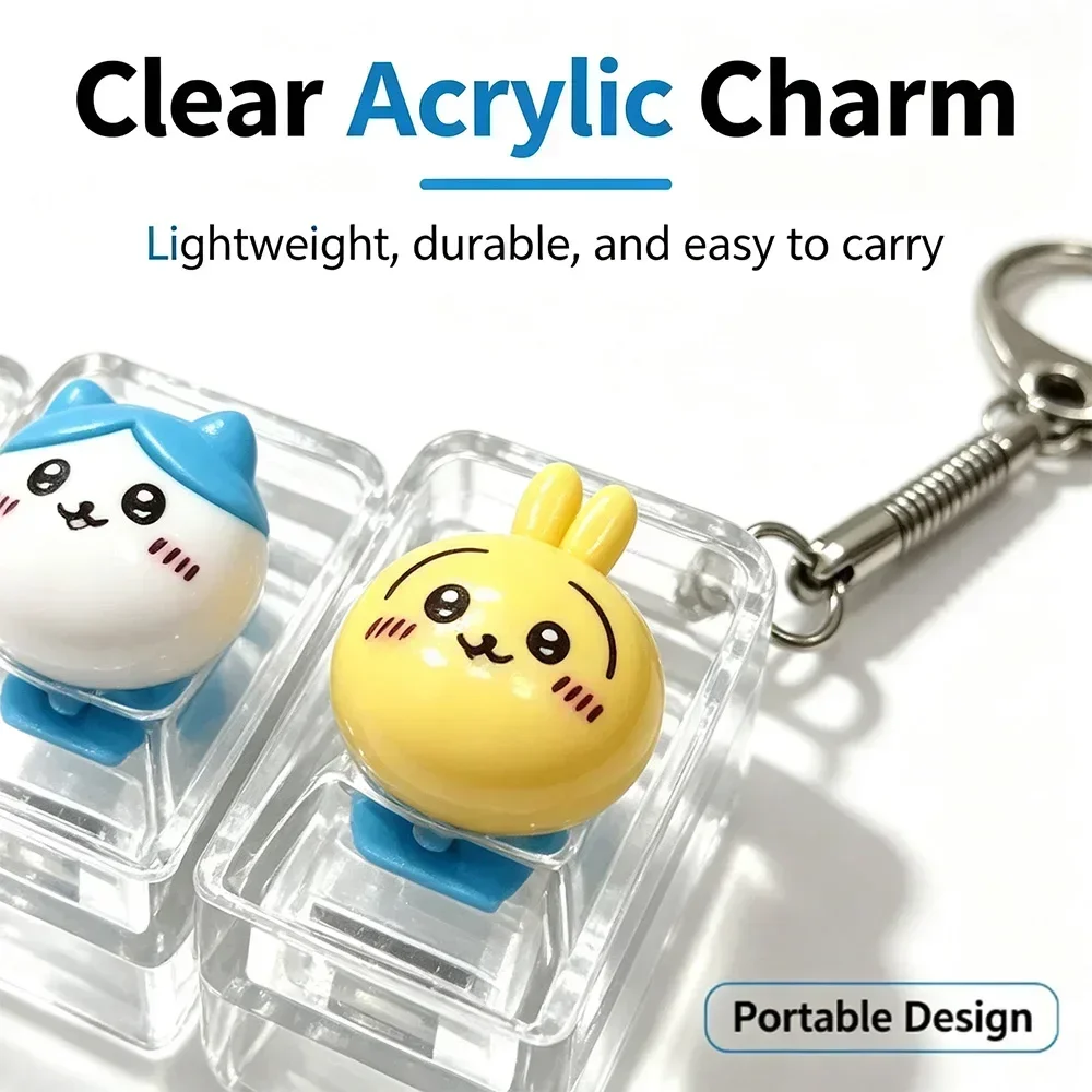 HOT Chiikawa Series 26-Key Key - Phone Accessories Charms 评论和价格