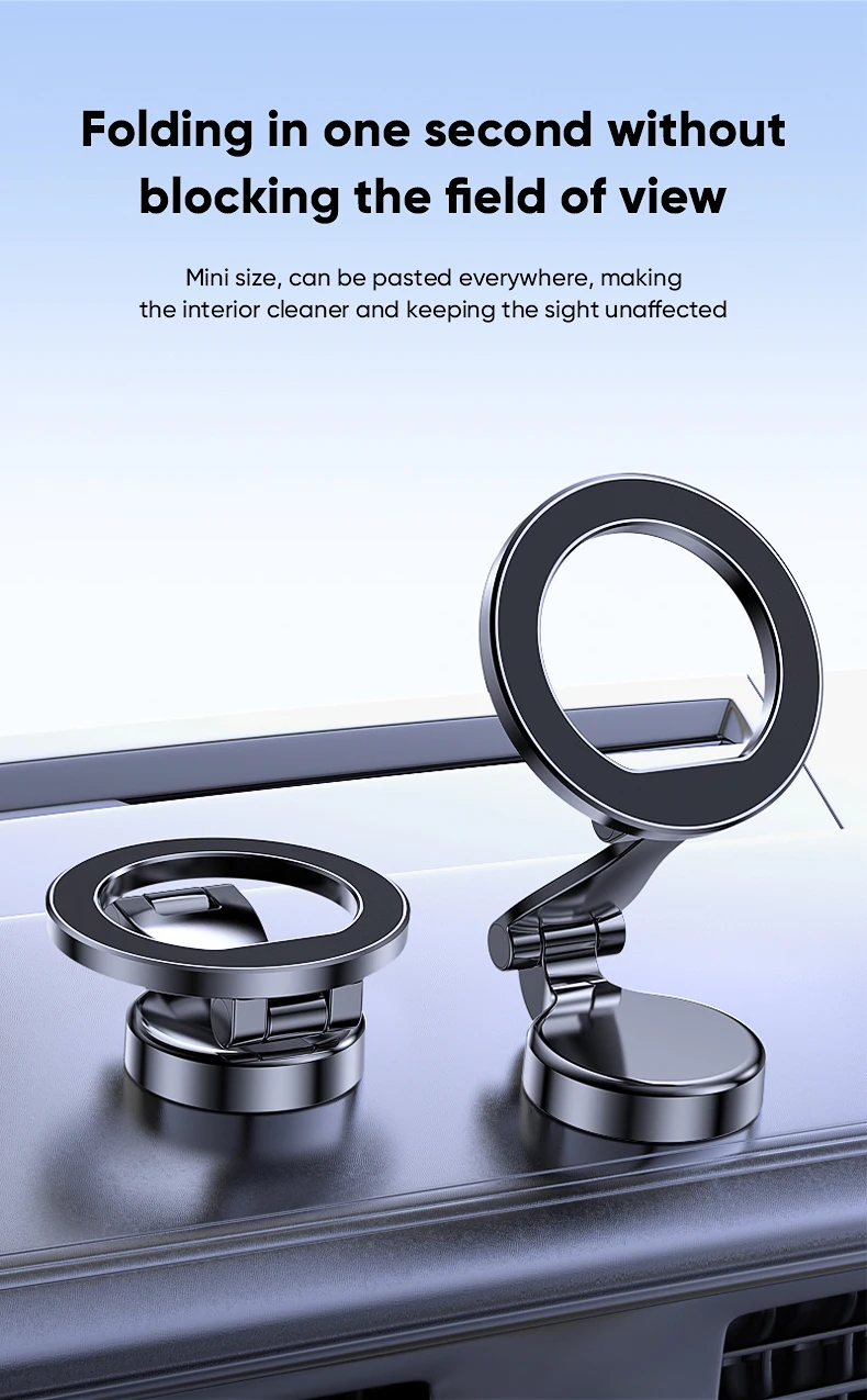Foldable Magnetic Car Mobile P - Phone Accessories Holder Car 评论和价格